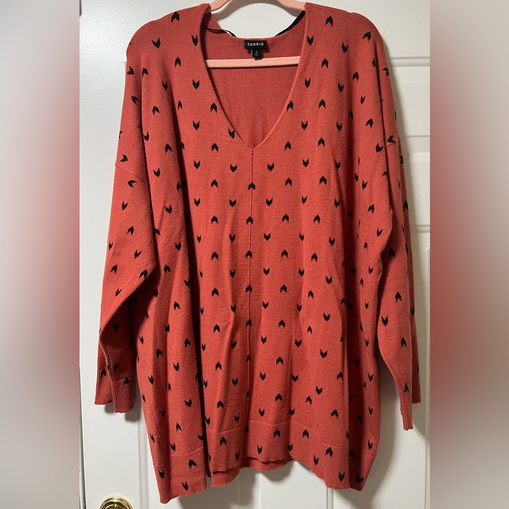 Torrid Pullover Drop Shoulder Sweater size 22/24